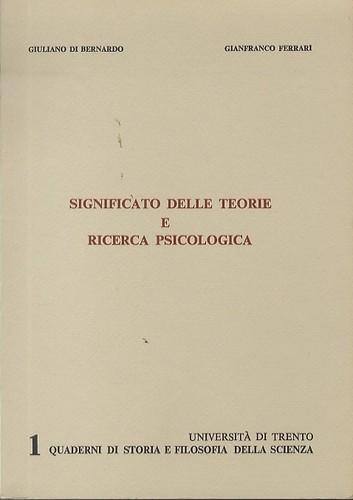 Significato delle teorie - , e