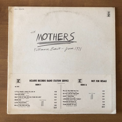 Frank zappa fillmore east - ,