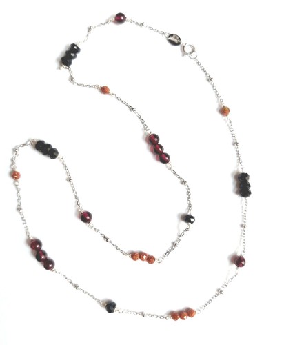 Collana argento 925 con - collana,