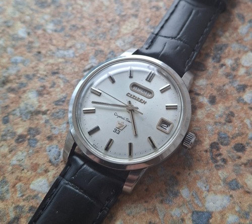 Vintage citizen crystal seven - citizen,