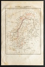 1843 - Svezia E Norvegia -