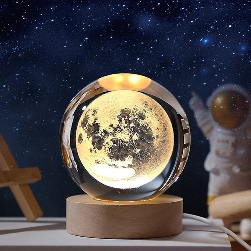 Lampada galassia cristallo - cristallo, 3d