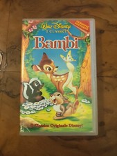Bambi vhs walt - bambi, i