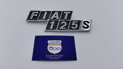 Fregio scritta fiat 125 - fregio,