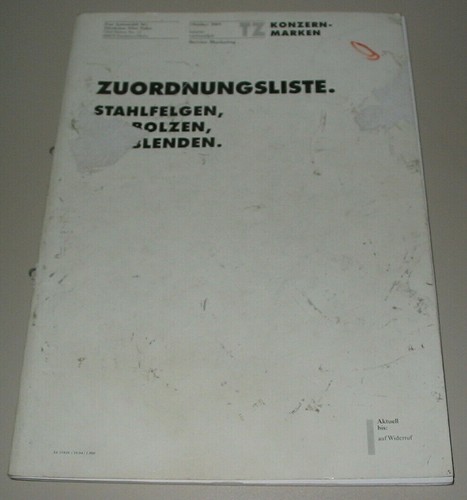 Zuordnungsliste fiat lancia - fiat, +