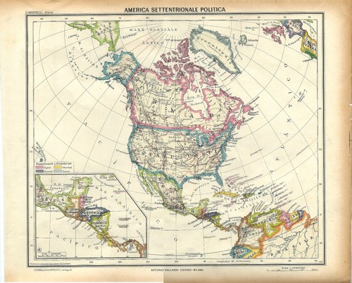 Carta geografica antica
