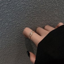 Anello Zircone Rivestito in