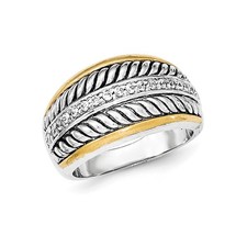 Anello argento sterling con - sterling,
