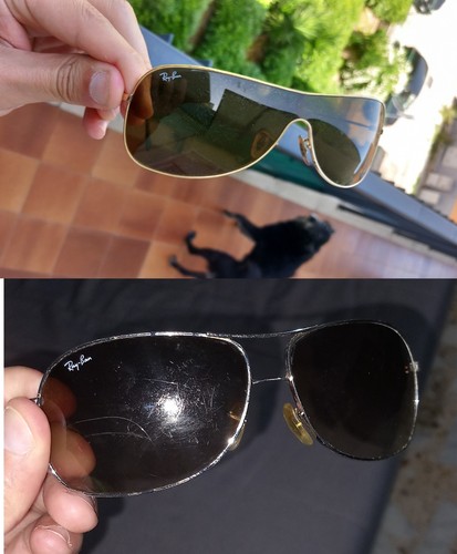 Lotto paia ray - ray-ban, originali