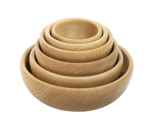 Set ciotole legno faggio
