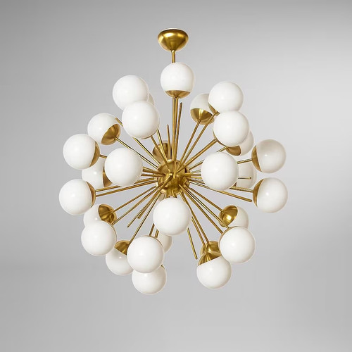 Lampadario ottone sputnik - in,