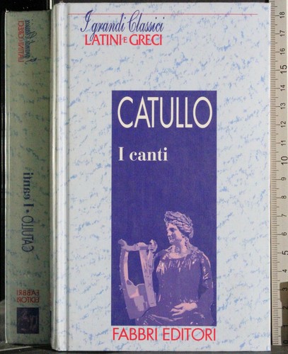 Canti catullo fabbri 1ed - canti., catullo.