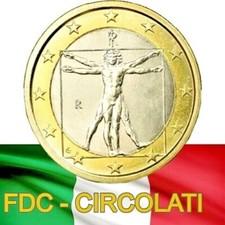 1 EURO ITALIA: 2004 2005 2013 2016 2017 2018 2019 2020 2021 2022 2023 2024 italy