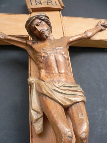 Antico crocifisso parete in - da,