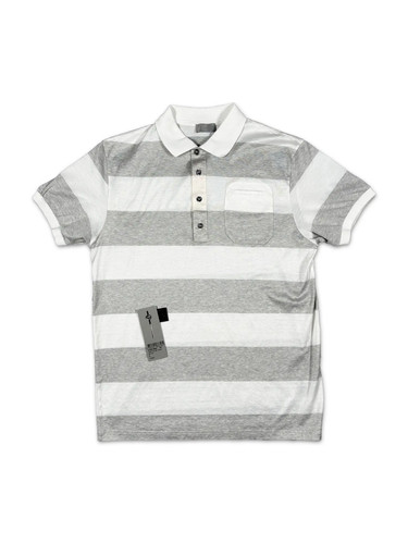 Dior homme 2008ss striped polo - dior,