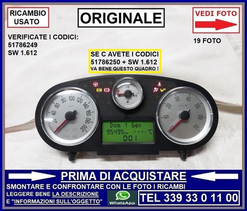 Quadro strumenti conta - conta, km