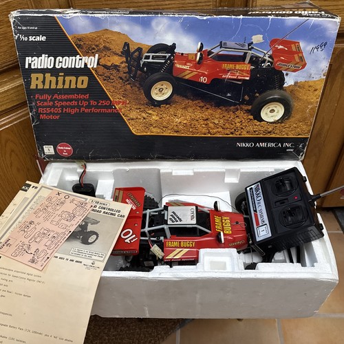 Nikko rhino buggy - rc,