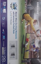 SAMSUNG TV + MONITOR LED 28" T28E316 2 HDMI SCART OTTIME CONDIZIONI 