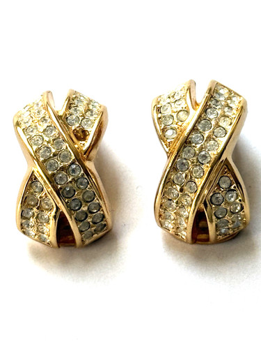 Orecchini clip vintage - orecchini, a