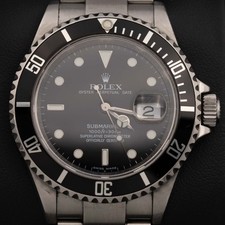 Orologio Rolex Submariner 16610T 40Mm Cinturino Nero