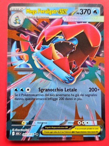Carta pokemon mega feraligatr - mega,