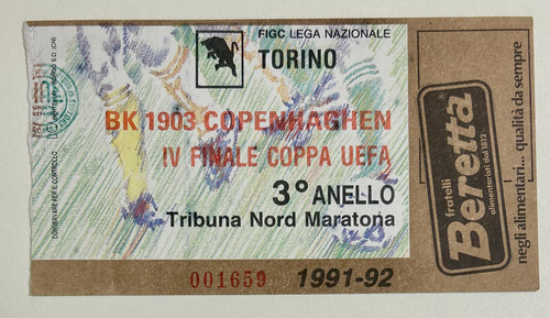 Coppa uefa torino - vs, 1903