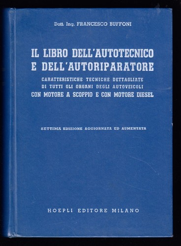 Libro dell autotecnico - libro, dell'autotecnico