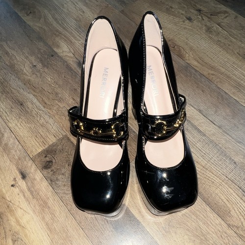 Merrori donna nero vernice - donna,