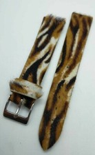 CINTURINO CAVALLINO VINTAGE MADE IN ITALY VERA PELLE mm18 FIBBIA mm16 ZEBRATO 