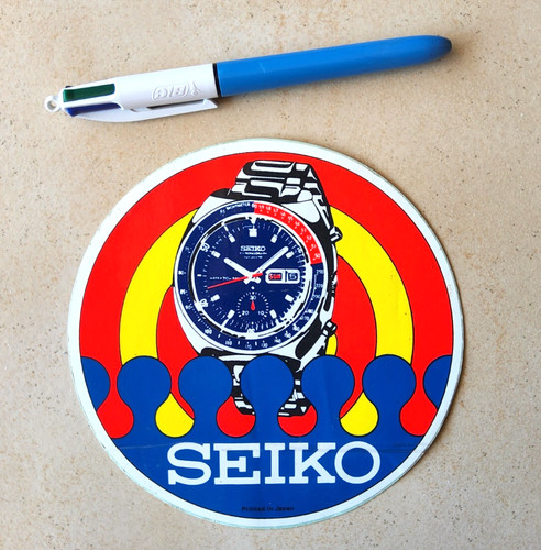 Sticker aufkleber seiko chrono - sticker,