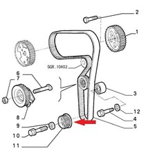 INGRANAGGIO DISTRIBUZIONE ALFA