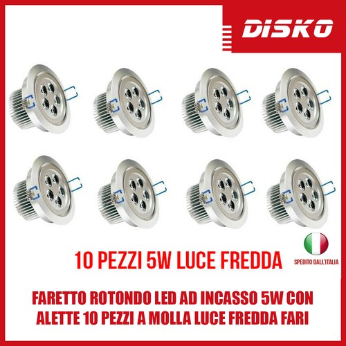 Faretto rotondo led - rotondo,