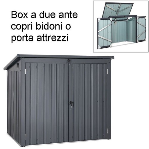 Casetta copri bidoni
