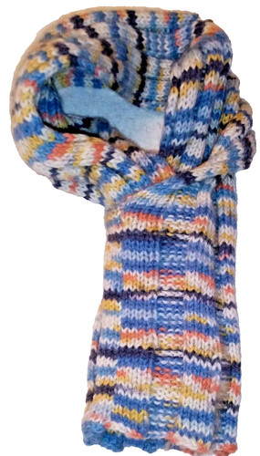 Sciarpa unisex caldissima blu - unisex,