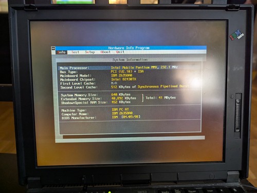 Retrogaming portable ibm - portable,