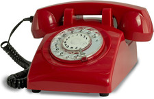 Opis 60S Cable: Telefono Fisso Vintage Da Casa, Telefono a Rotella Stile Anni '8