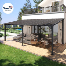10X20Ft Lean to Gazebo