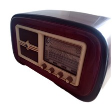 Radio A.JOHN GELOSO VINTAGE A VALVOLE PERFETTAMENTE CONSERVATO IN LEGNO 