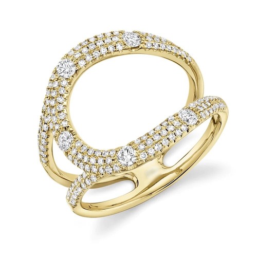 Anello diamante oro - anello, in