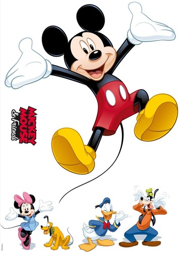 Set adesivi murali disney - di,