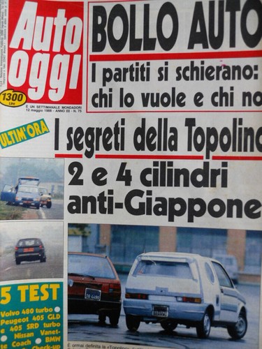 Auto oggi 1988 - oggi, n�75
