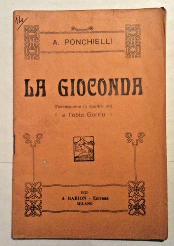 Libretto opera lirica la - d’opera,