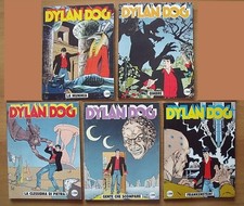 DYLAN DOG ORIGINALI - N. 55-56-58-59-60  PRIMA EDIZIONE L.2300/2500 OTTIMI