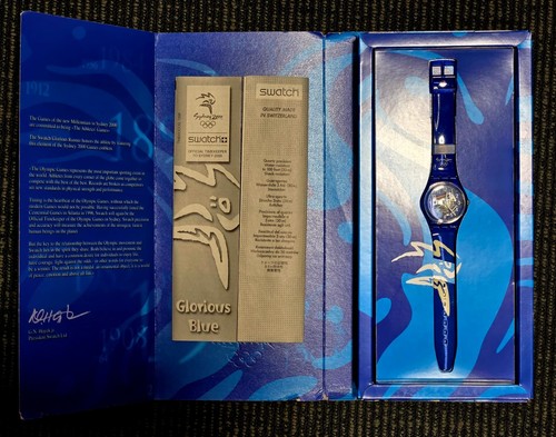 Swatch special glorious blue - special,