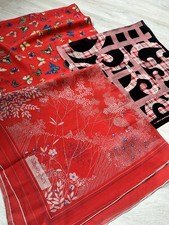 Lotto di 3 sciarpe vintage in