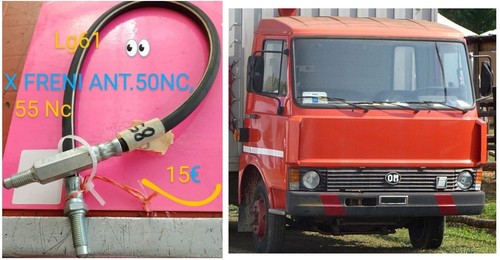 Tubo freno anteriore iveco - freno,