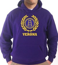 Felpa Cappuccio KJ1292 Ultras Verona Terrace Style Hellas