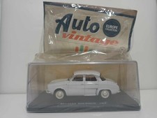 Renault Dauphine 1:24 Bianco Edicola Auto Vintage + Fascicolo GM Shop