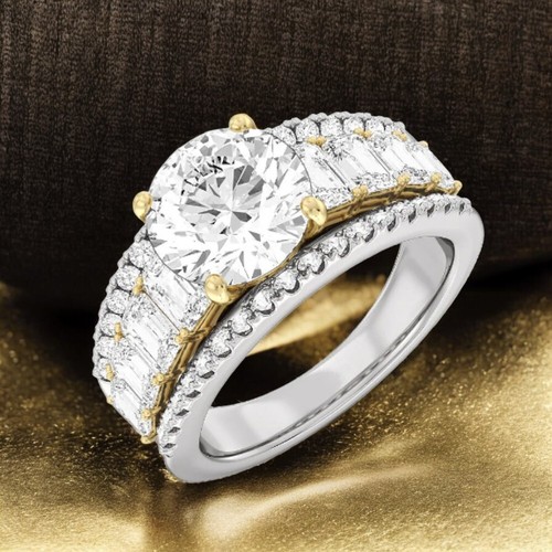 Anello oro con diamanti 14 - anello,
