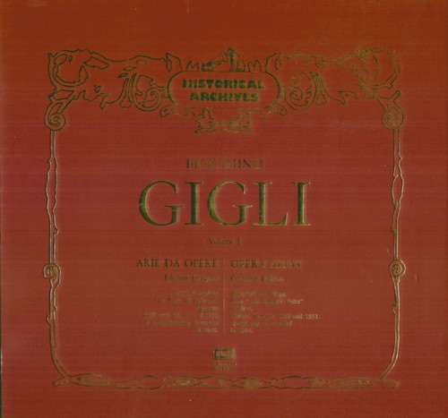 Beniamino gigli arie - beniamino, "arie